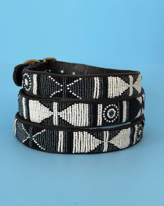 Nyeusi Black Dog Collar XX Large